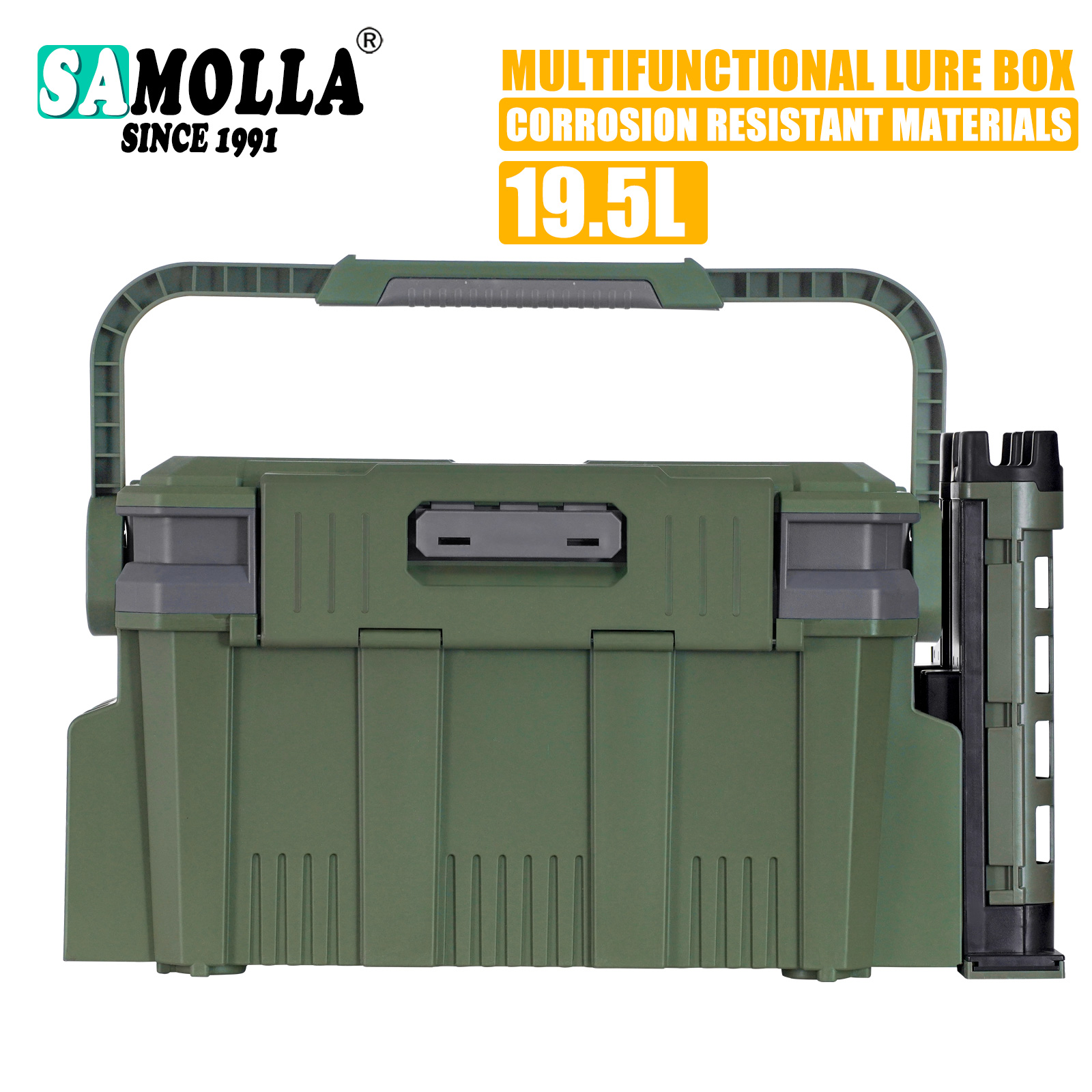 Fishing Kayak Crate - Neue große Angel box Anzug 19,5